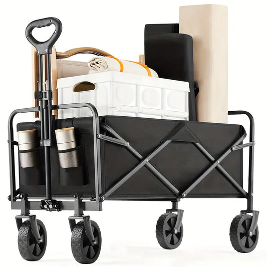 Collapsible Foldable Wagon Cart – Convenient Transport for All Your Needs!