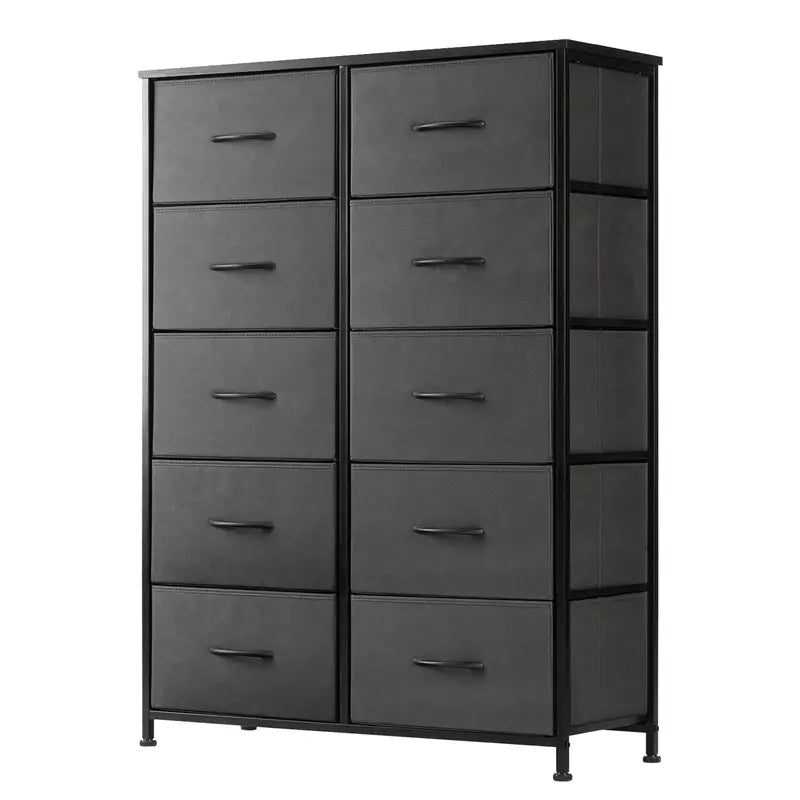 10-Drawer Tall Dresser for Bedroom - Maximize Style and Storage!