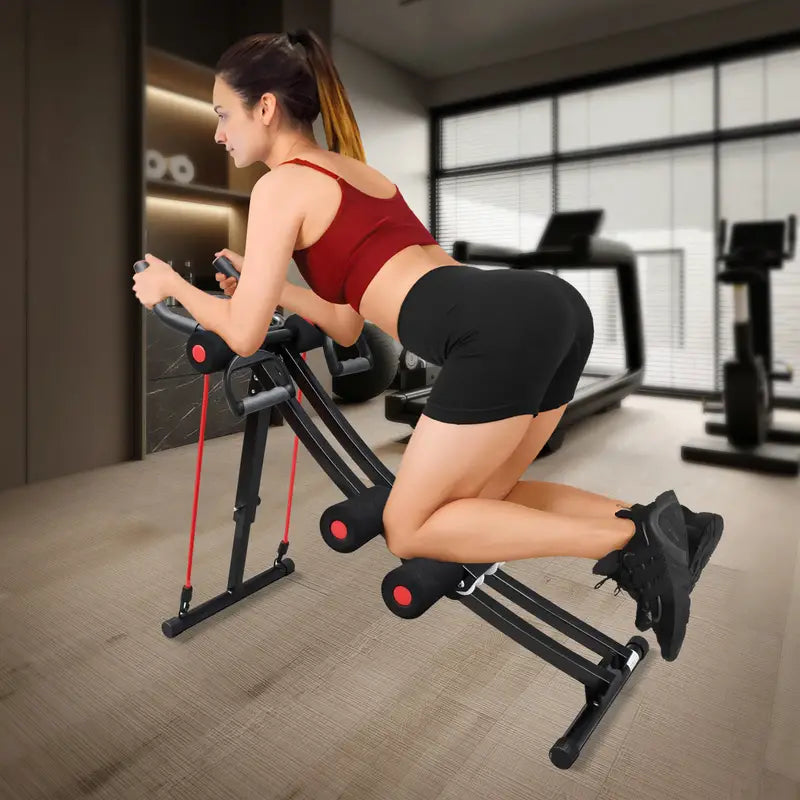 Kneeling Position Abdominal Exercise Machine – Sculpt Your Core with Comfort!