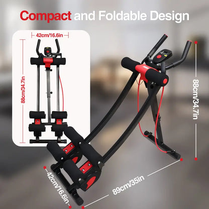 Kneeling Position Abdominal Exercise Machine – Sculpt Your Core with Comfort!