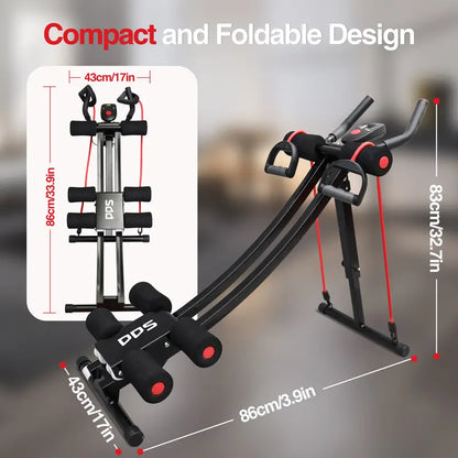 Kneeling Position Abdominal Exercise Machine – Sculpt Your Core with Comfort!