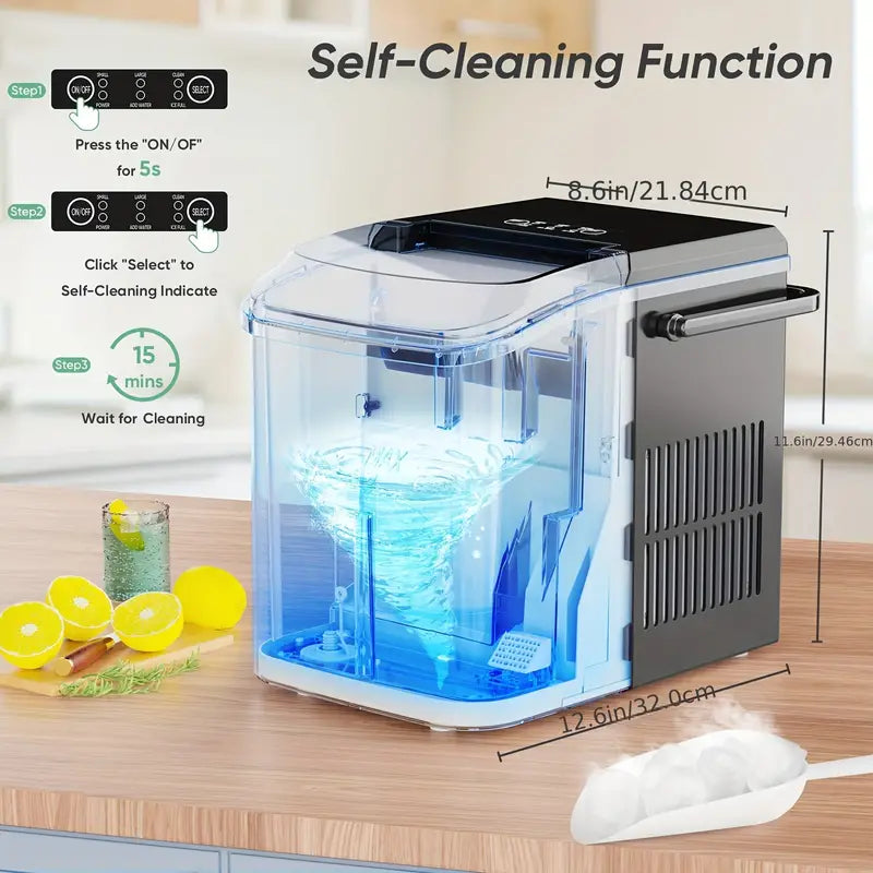 Countertop Ice Maker – Enjoy Refreshing Ice Anytime!