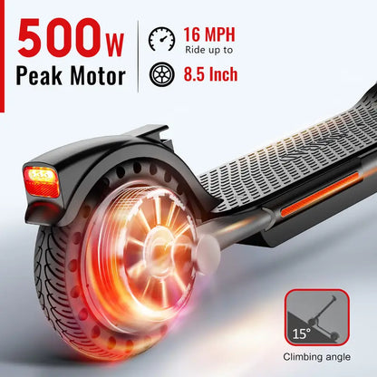 300W Folding Electric Scooter – Commute with Speed and Convenience!