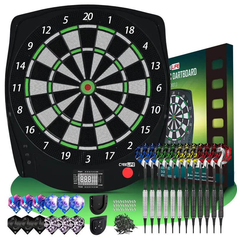 Electronic Soft Dart Target – Perfect Fun for All Skill Levels!