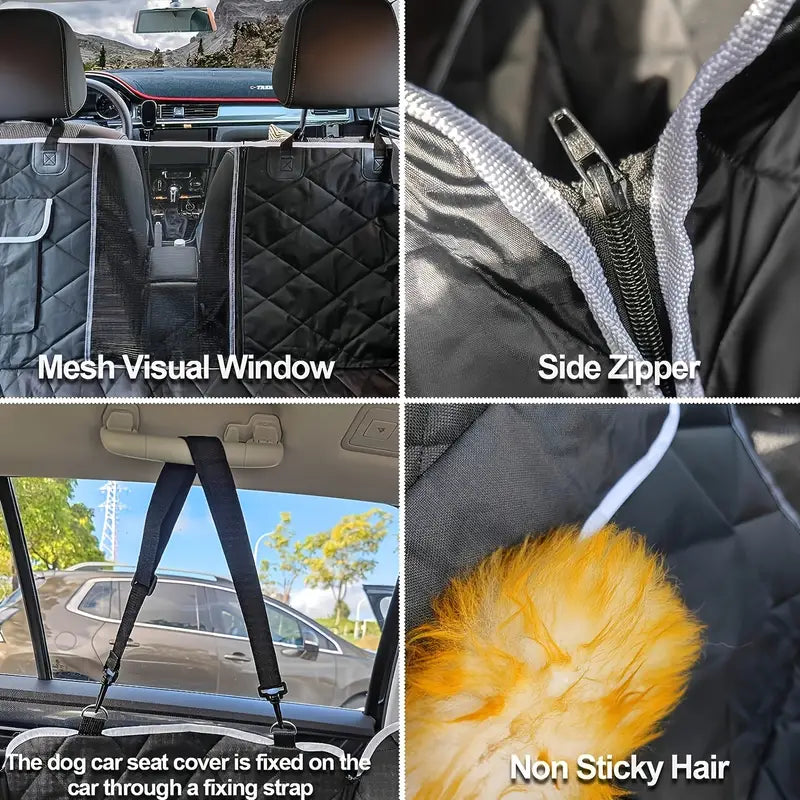 Universal Dog Car Seat Cover – Protect Your Car in Style!