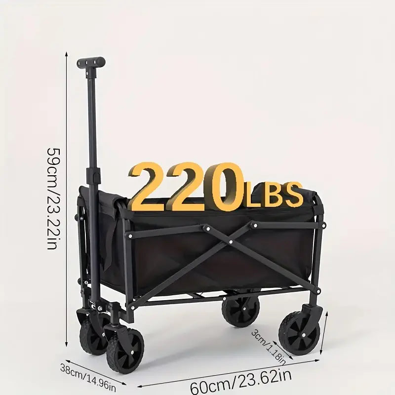 Collapsible Foldable Wagon Cart – Convenient Transport for All Your Needs!