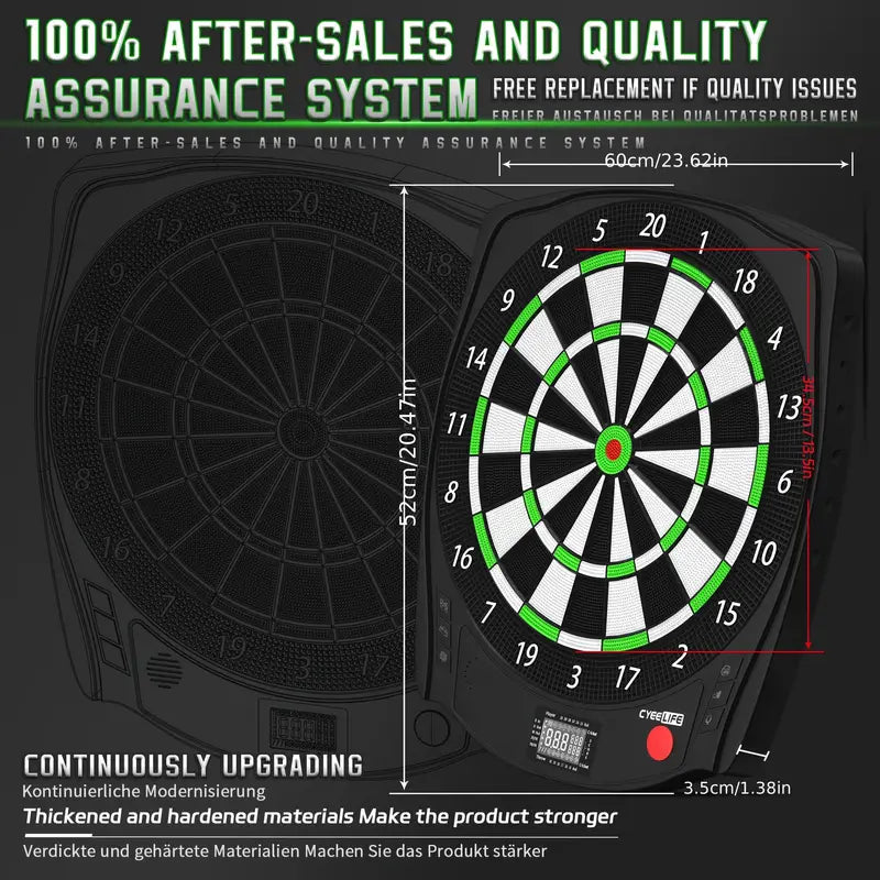 Electronic Soft Dart Target – Perfect Fun for All Skill Levels!