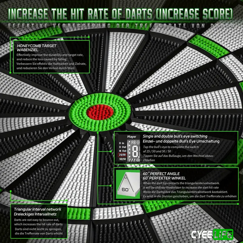 Electronic Soft Dart Target – Perfect Fun for All Skill Levels!