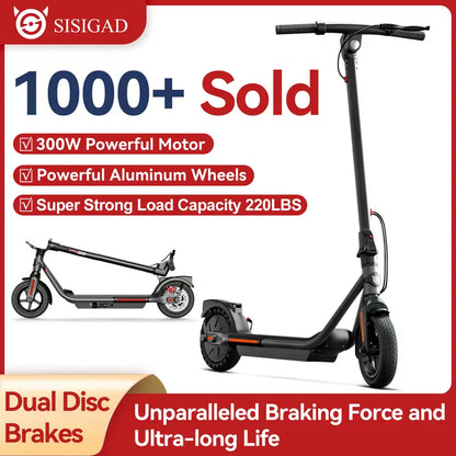 300W Folding Electric Scooter – Commute with Speed and Convenience!