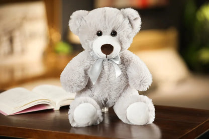 Cute Colorful Bow Tie Bear Plush Toy – A Charming Companion for All Ages!