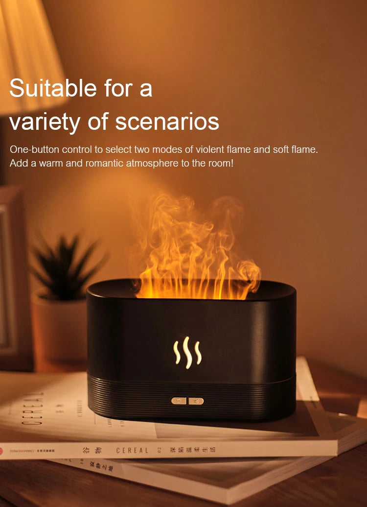 Ultrasonic Aroma Diffuser and Humidifier – Transform Your Space with Serenity!