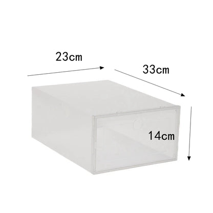 5-Layer Transparent Shoe Storage Box – Organize and Showcase Your Footwear Collection!