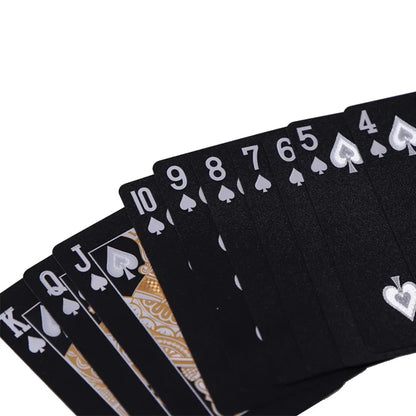 Black & Gold Playing Cards – Luxury and Style in Every Hand!