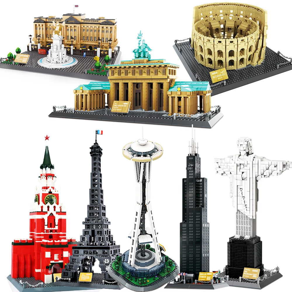 City Architecture Building Block Set – Build Your Urban Dreamscape!