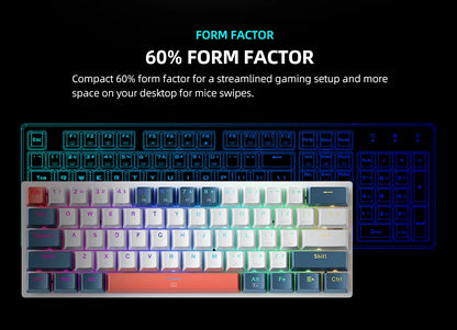 Compact Mechanical Keyboard – Enhance Your Typing Experience!