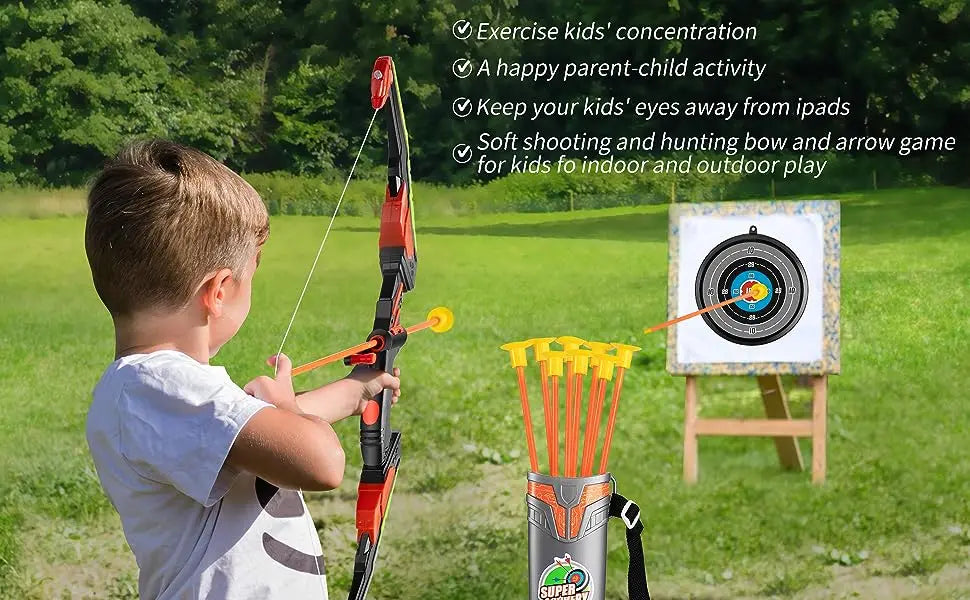 Bow and Arrow Set for Kids – Safe, Fun, and Perfect for Little Archers!