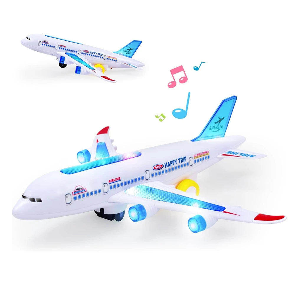 Electronic Aeroplane Toy with Sound System – Soar into Fun and Imagination!