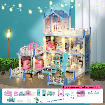 3D Doll House with Accessories – Build, Decorate, and Play in a Miniature World!