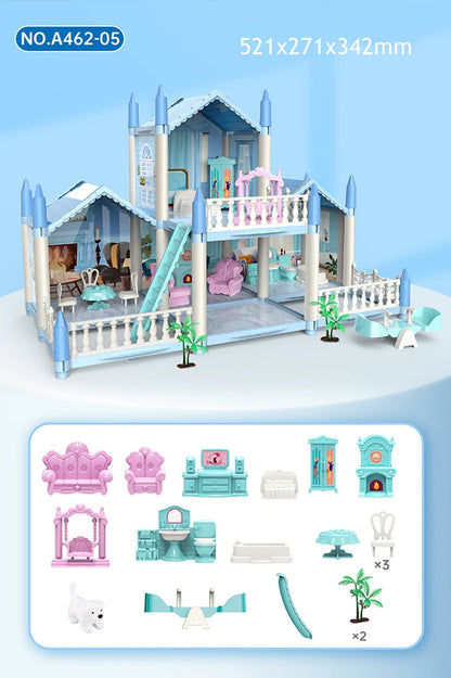 3D Doll House with Accessories – Build, Decorate, and Play in a Miniature World!