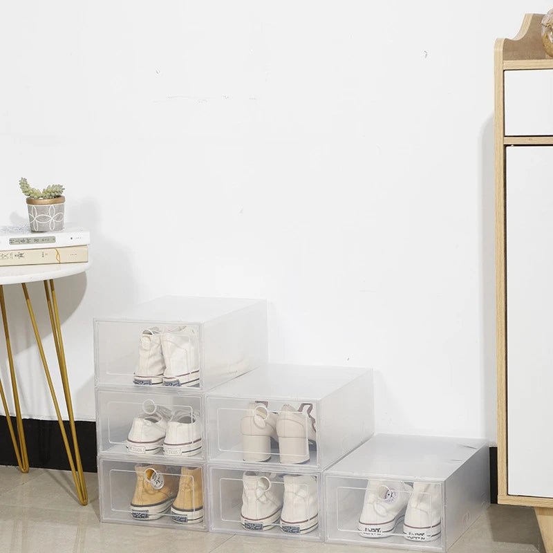 5-Layer Transparent Shoe Storage Box – Organize and Showcase Your Footwear Collection!