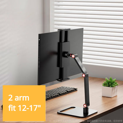 Adjustable Portable Monitor Holder – Your On-the-Go Workspace Essential!