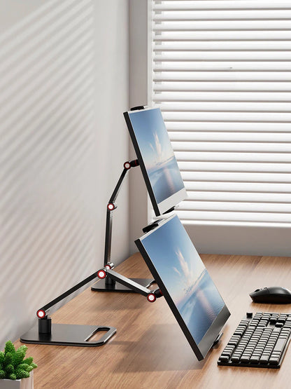 Adjustable Portable Monitor Holder – Your On-the-Go Workspace Essential!