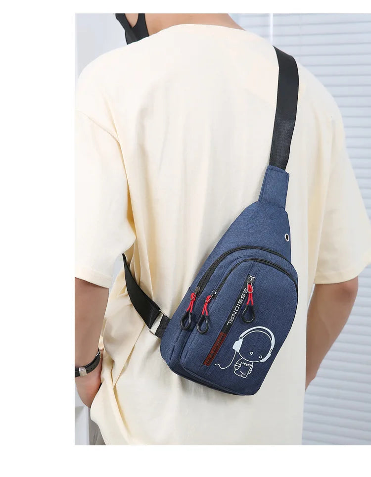 Casual Fashion Chest Bag – Stylish Convenience for Everyday Adventures!