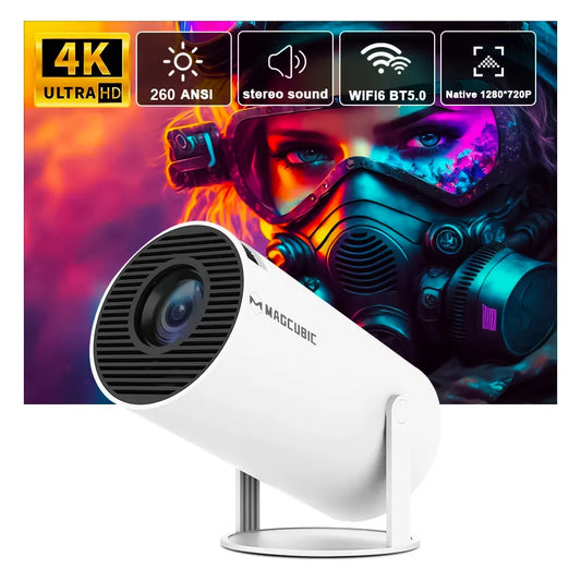 Magcubic 4K WiFi 6 Projector – Experience Cinema Quality at Home!