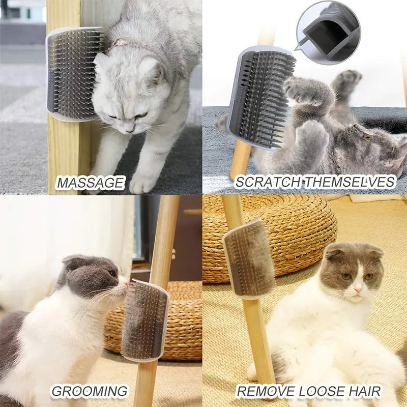 Corner Brush for Pets – Keep Your Furry Friends Clean and Happy!