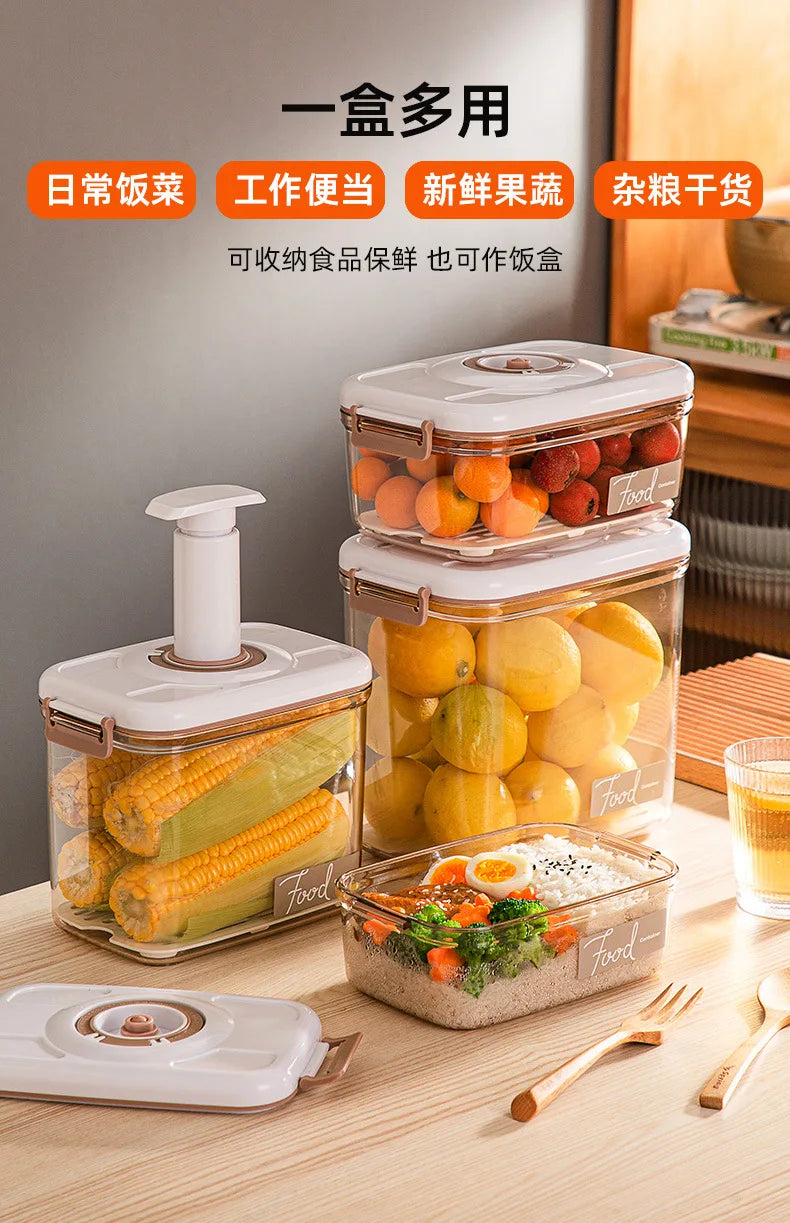 Vacuum Sealed Food Storage Canister – Keep Your Food Fresh Longer!