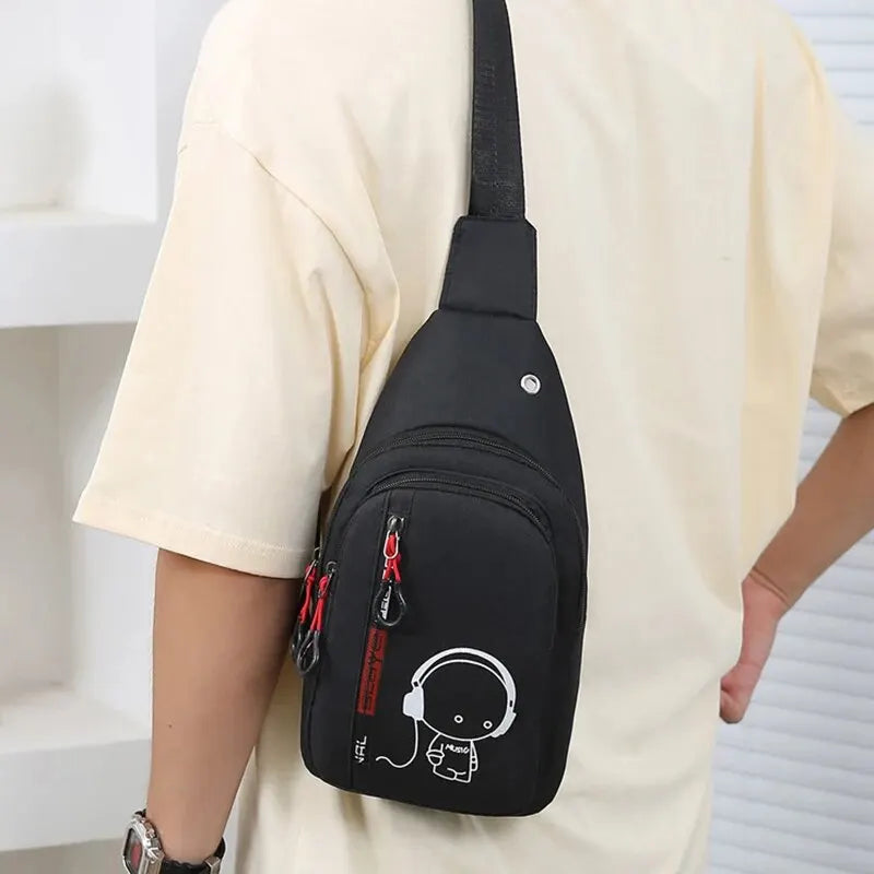 Casual Fashion Chest Bag – Stylish Convenience for Everyday Adventures!