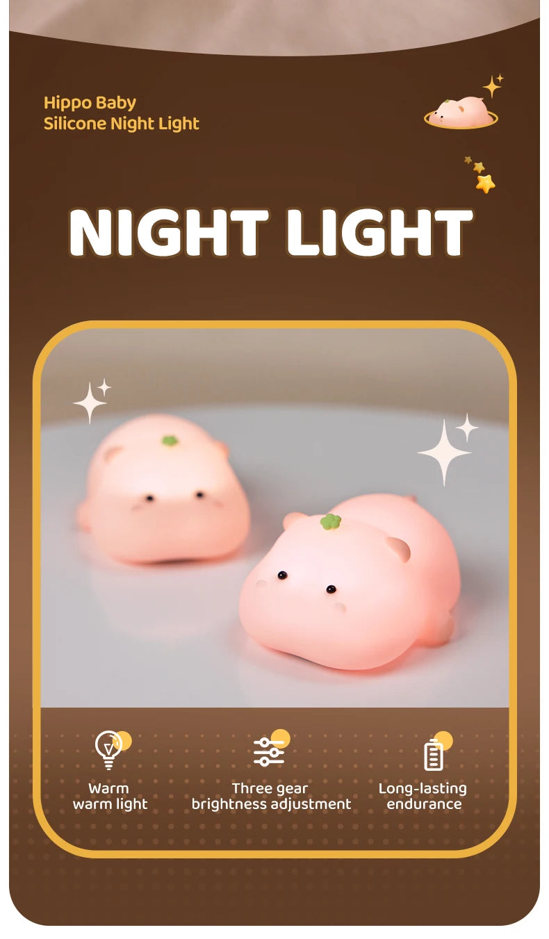 Cute LED Night Light for Kids – A Soft Glow for Sweet Dreams!