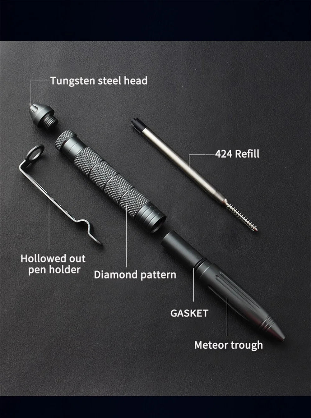 Multi-Functional Tactical/Self-Defense Pen – A Reliable Tool for Everyday Carry!