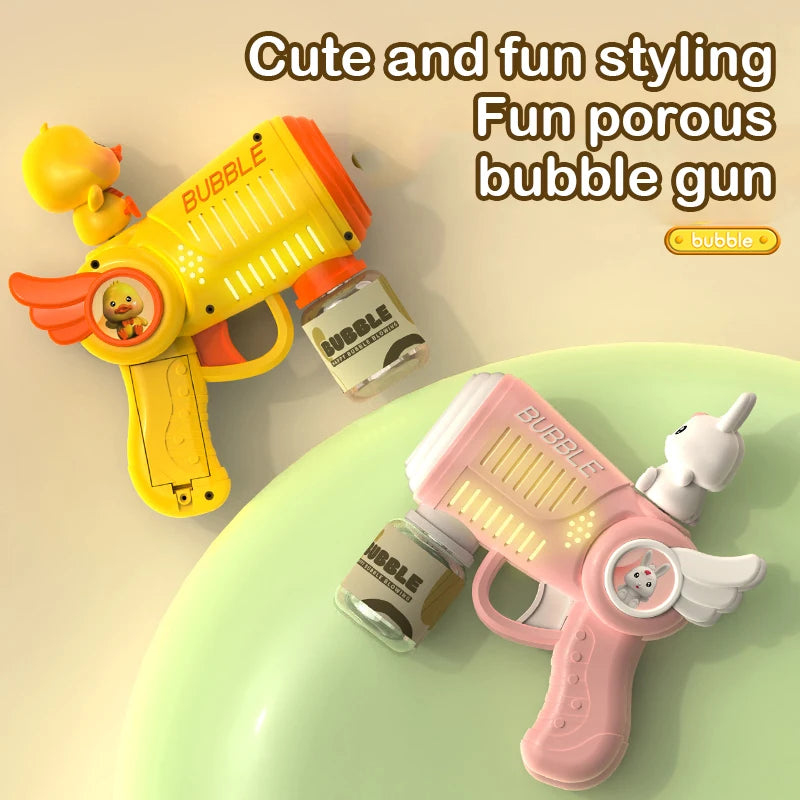 Fully Automatic Bubble Blowing Toy – Endless Fun for Kids and Adults!