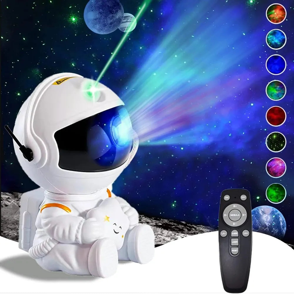 Astronaut Galaxy Projector – Bring the Wonders of Space to Your Room!