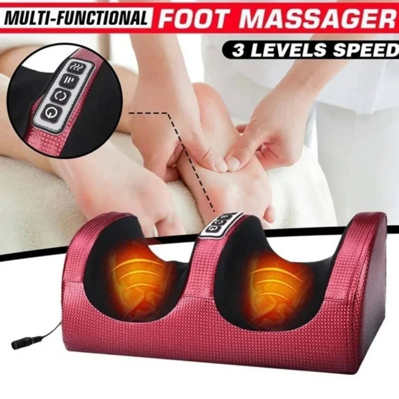 Electric Foot Massager with Heating – Relax and Rejuvenate Your Tired Feet!