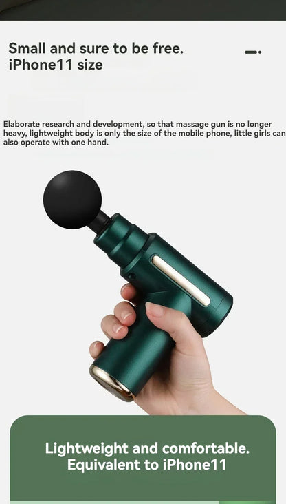 2024 Portable Massage Gun – Your Personal Deep Tissue Massager On-the-Go!