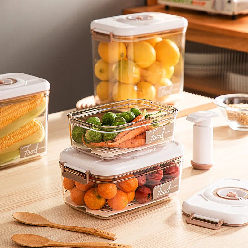 Vacuum Sealed Food Storage Canister – Keep Your Food Fresh Longer!