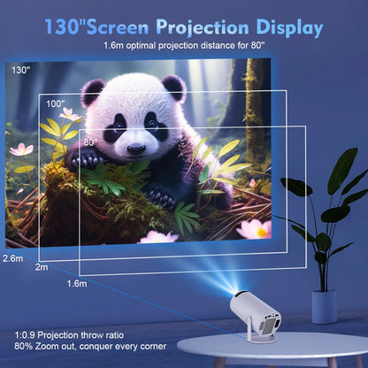 Magcubic 4K WiFi 6 Projector – Experience Cinema Quality at Home!