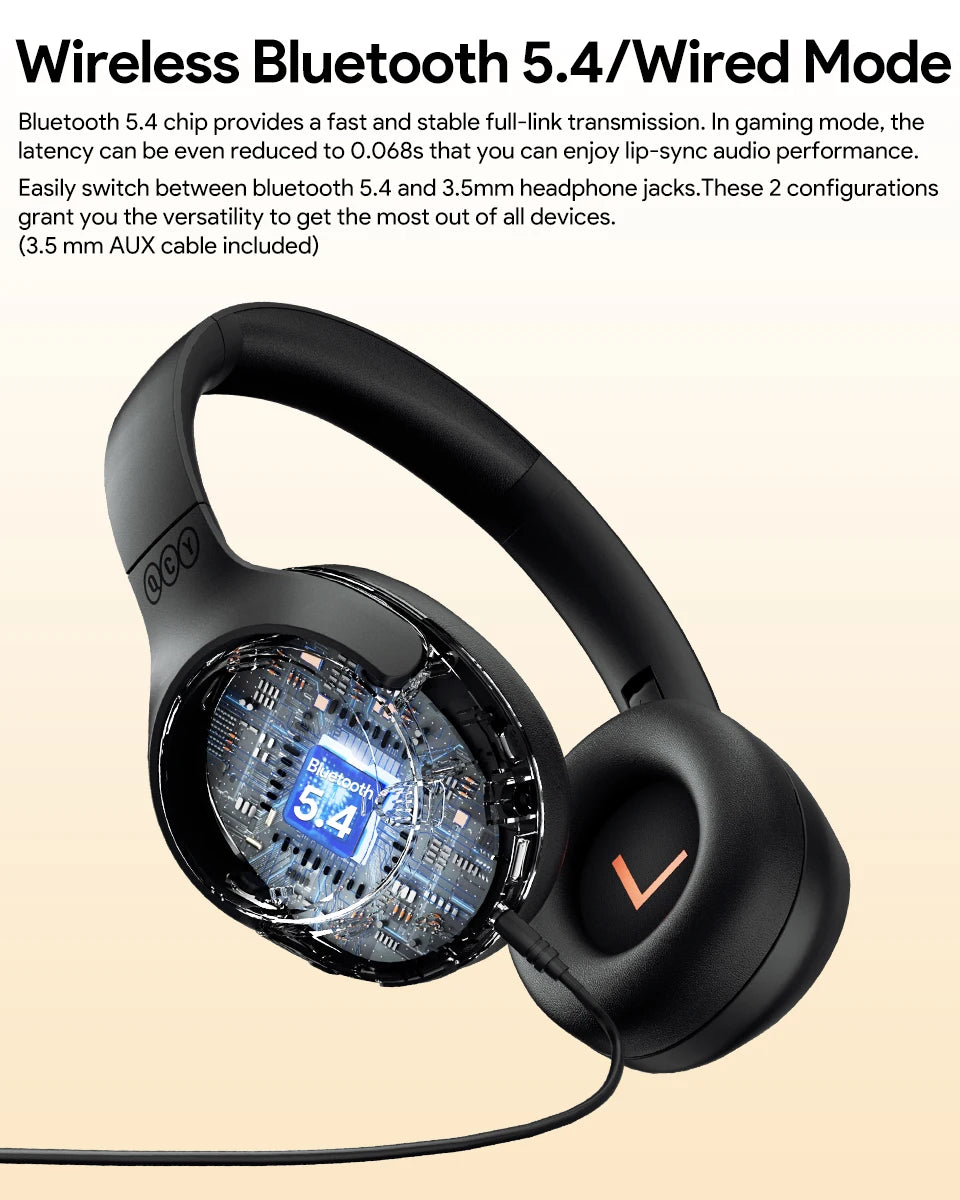 Active Noise Cancelling Headphones – Immerse Yourself in Pure Sound!