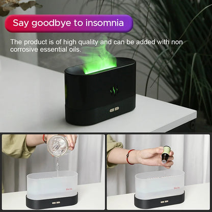 Ultrasonic Aroma Diffuser and Humidifier – Transform Your Space with Serenity!