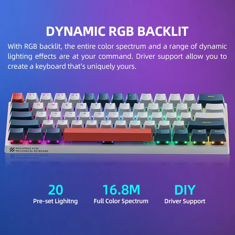 Compact Mechanical Keyboard – Enhance Your Typing Experience!