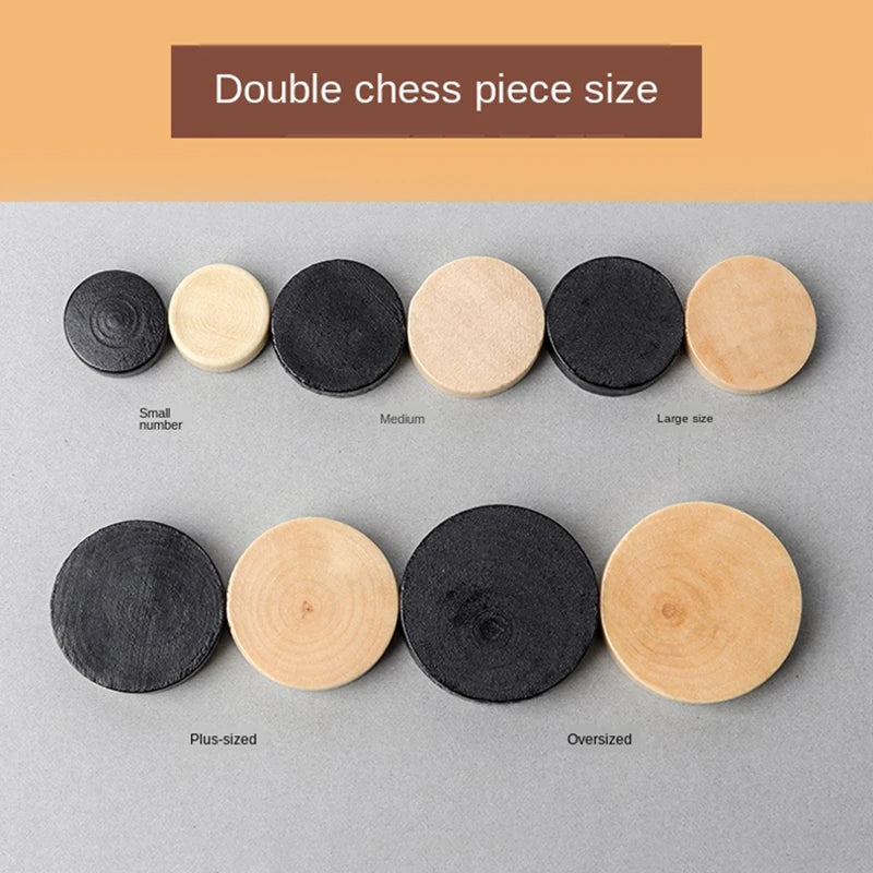 3-in-1 Wooden Chess Set – Classic Games, Timeless Fun!