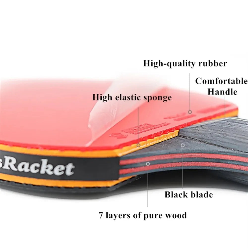 Professional Table Tennis Racket Set – Elevate Your Game!