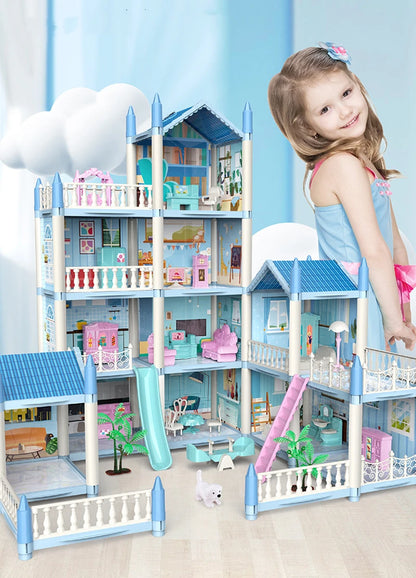 3D Doll House with Accessories – Build, Decorate, and Play in a Miniature World!