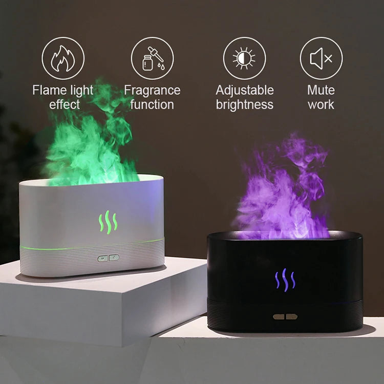 Ultrasonic Aroma Diffuser and Humidifier – Transform Your Space with Serenity!