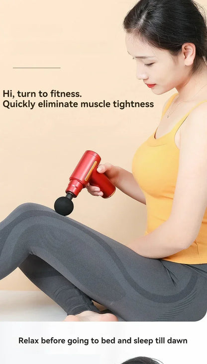 2024 Portable Massage Gun – Your Personal Deep Tissue Massager On-the-Go!