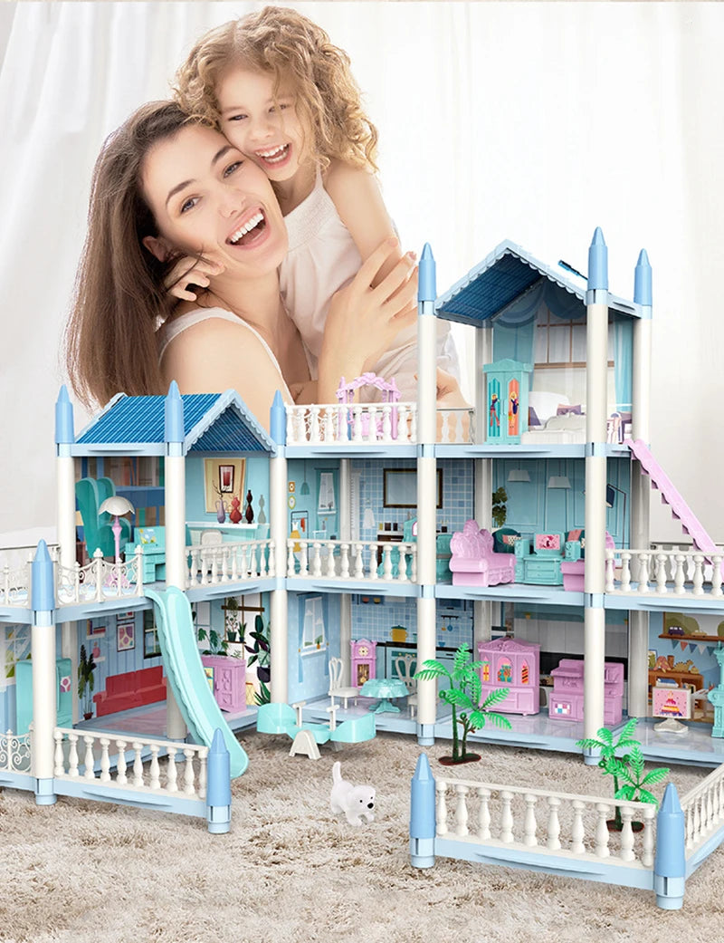 3D Doll House with Accessories – Build, Decorate, and Play in a Miniature World!