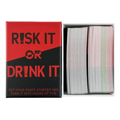 "Risk It Or Drink It" Card Game - The Ultimate Party Challenge!