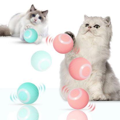 Interactive Cat LED Ball Toy – Engage Your Feline Friend in Playtime Fun!